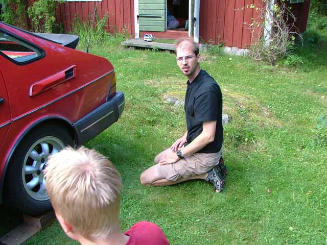 Magnus och Wahlles födelsedagsfest