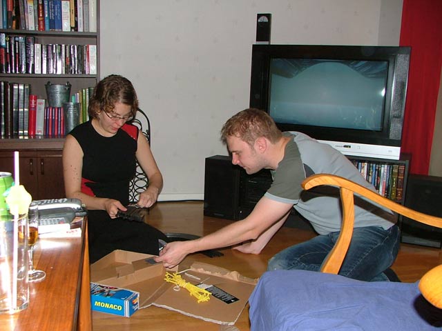 Daniel och Jennys inflyttningsfest