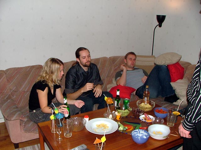 Daniel och Jennys inflyttningsfest