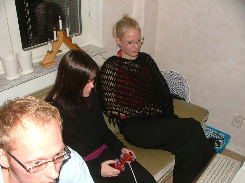 Nyårsfest hos D&J 2004