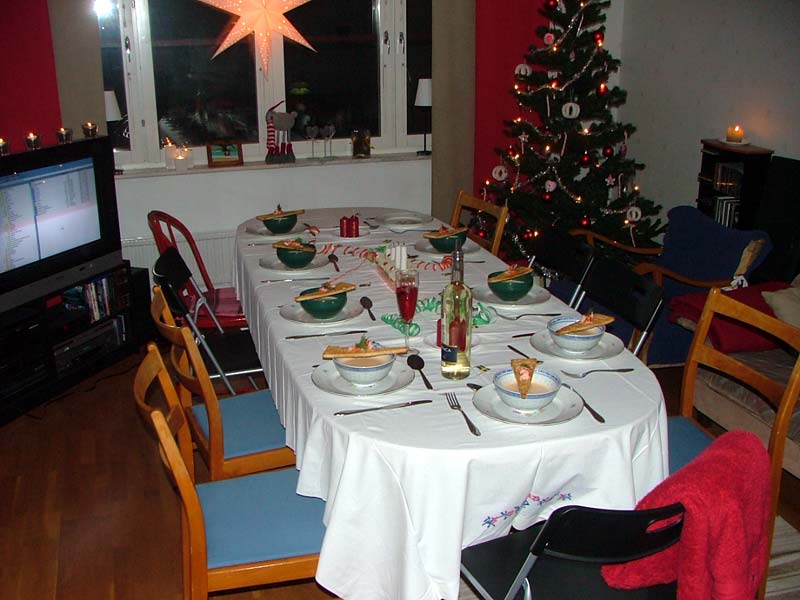 Nyårsfest hos D&J 2004