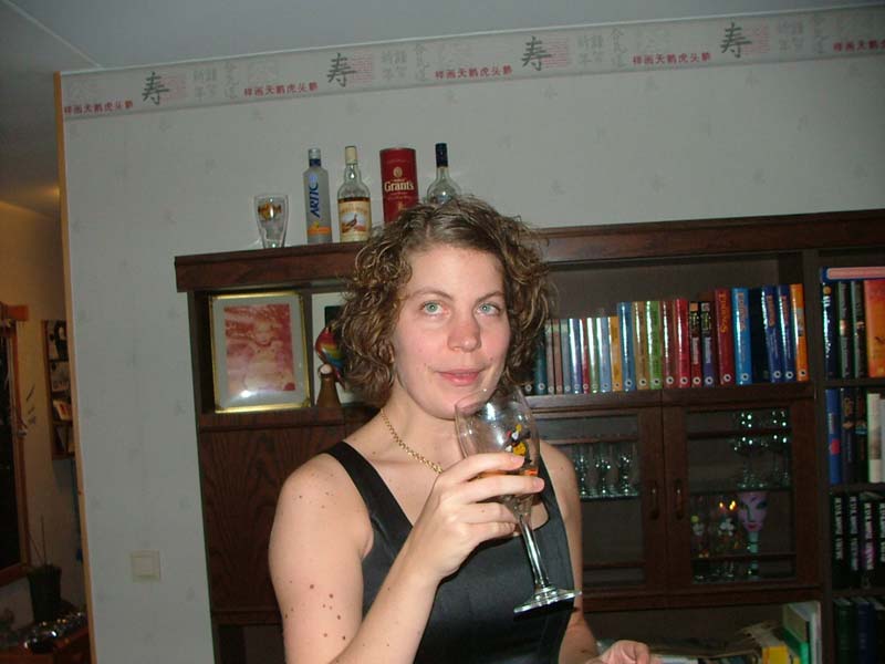 Nyårsfest hos D&J 2004