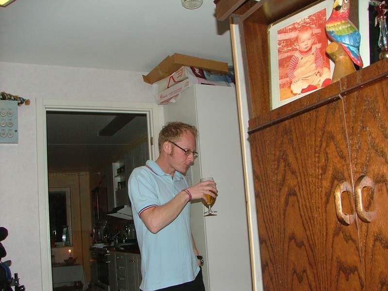 Nyårsfest hos D&J 2004