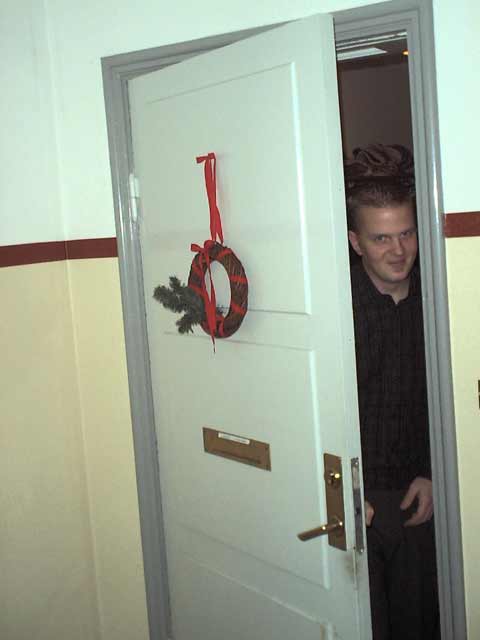 Nyår hos Daniel och Jenny 2002