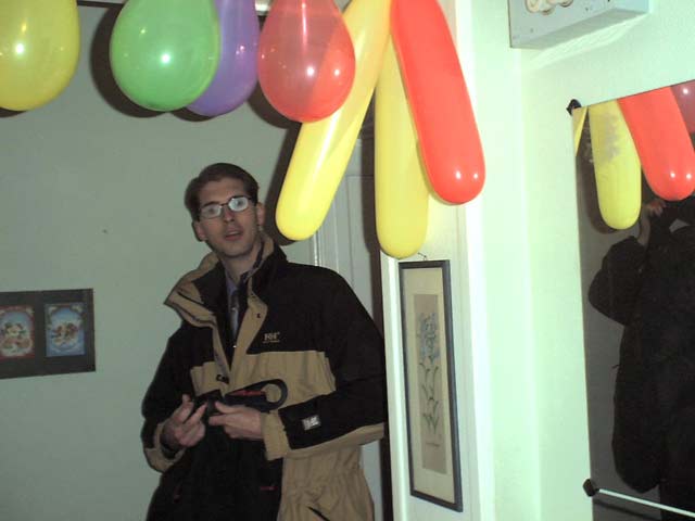 Nyår hos Daniel och Jenny 2002