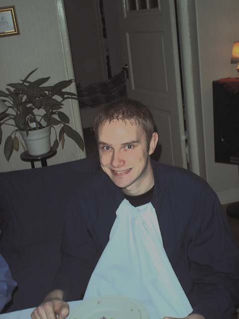 Nyår hos Daniel och Jenny 2002