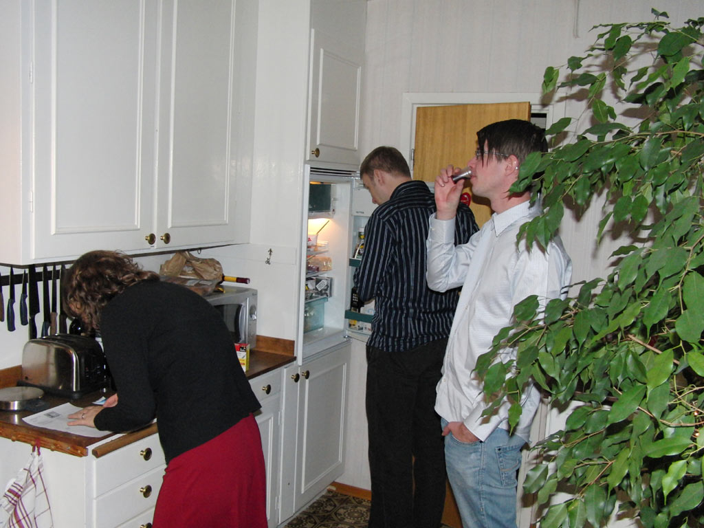 Nyårsfest hos Magnus i Kumla