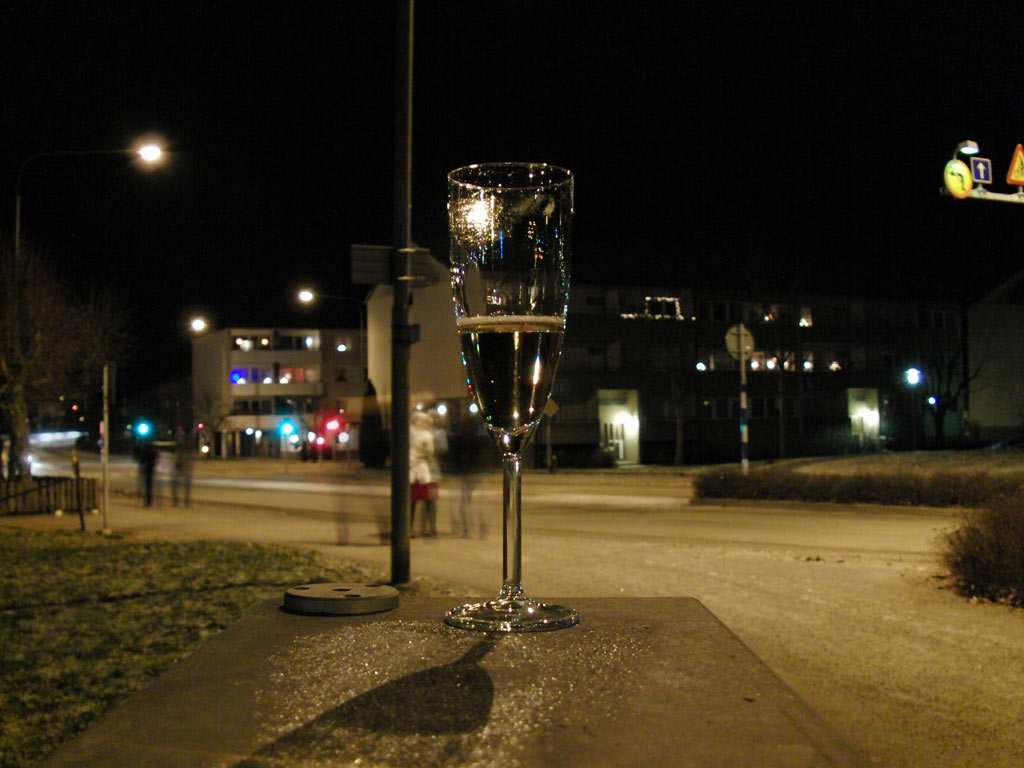 Nyårsfest hos Magnus i Kumla