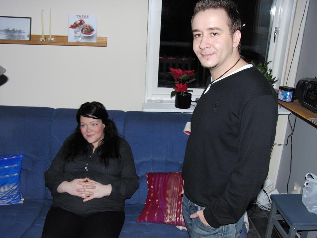 Julfest hos Mats och Lena