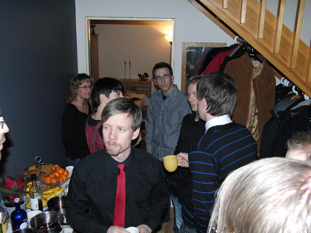 Julfest hos Mats och Lena