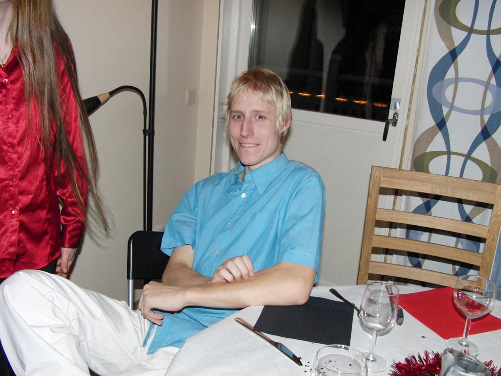 Julfest hos Mats och Lena