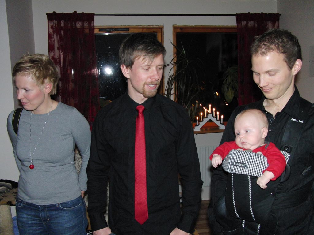 Julfest hos Mats och Lena
