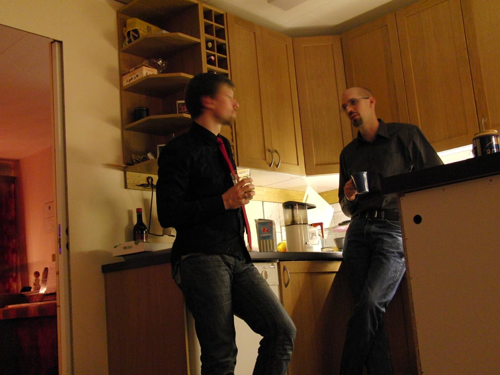 Julfest hos Mats och Lena