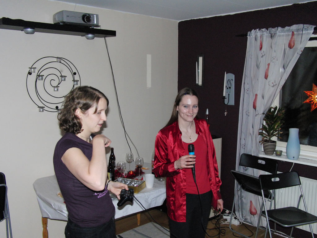 Julfest hos Mats och Lena