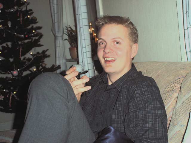 Nyår hos Daniel och Jenny 2002