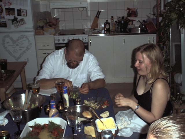 Hannas kräftskiva