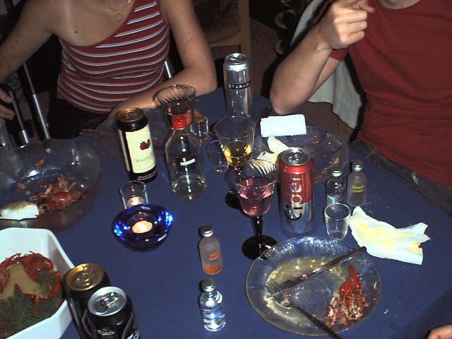Hannas kräftskiva