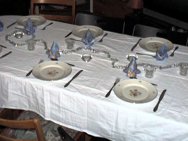 Nyår hos Daniel och Jenny 2003