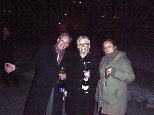 Nyår hos Daniel och Jenny 2003