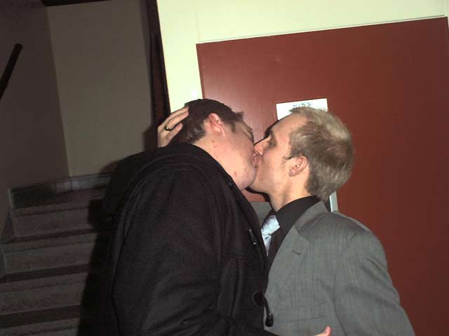 Nyår hos Daniel och Jenny 2003