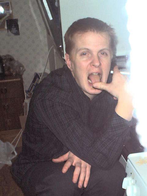 Nyår hos Daniel och Jenny 2003