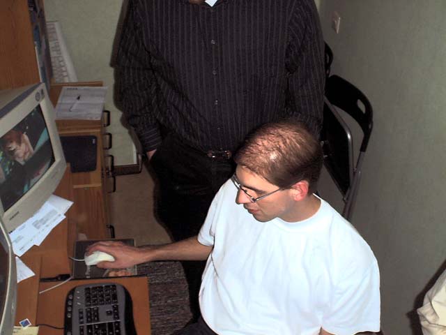 Mats födelsedagsfest 2004