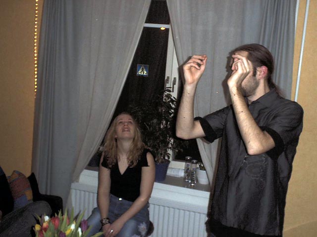 Mats födelsedagsfest 2004