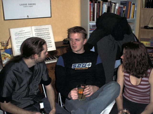 Mats födelsedagsfest 2004