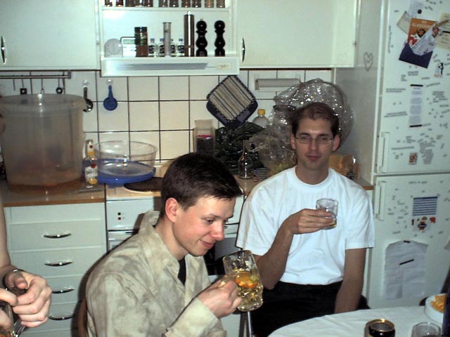 Mats födelsedagsfest 2004