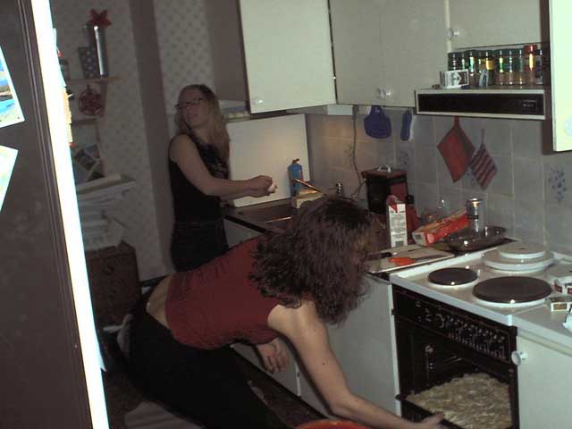 Påskmiddag hos Daniel & Jenny 2002