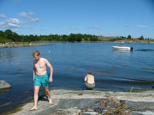 Magnus och Wahlles födelsedagsfest