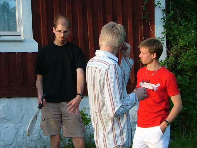 Magnus och Wahlles födelsedagsfest