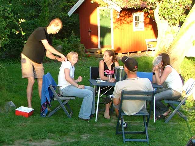 Magnus och Wahlles födelsedagsfest