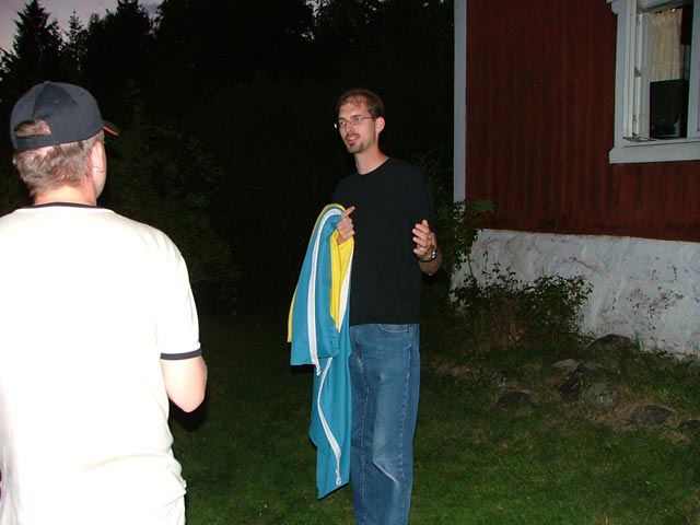 Magnus och Wahlles födelsedagsfest