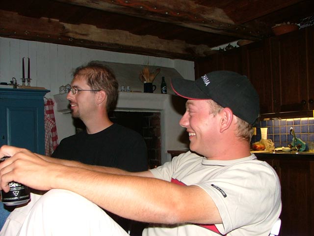 Magnus och Wahlles födelsedagsfest
