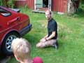 Magnus och Wahlles födelsedagsfest