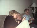 Nyår hos Daniel och Jenny 2002