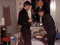 Nyår hos Daniel och Jenny 2003