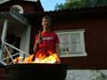 Magnus och Wahlles födelsedagsfest